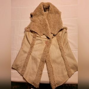 Size XL Faux Suede extra long Vest